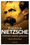NIHILISMO: ESCRITOS POSTUMOS | 9788483077436 | NIETZSCHE, FRIEDRICH | Galatea Llibres | Llibreria online de Reus, Tarragona | Comprar llibres en català i castellà online