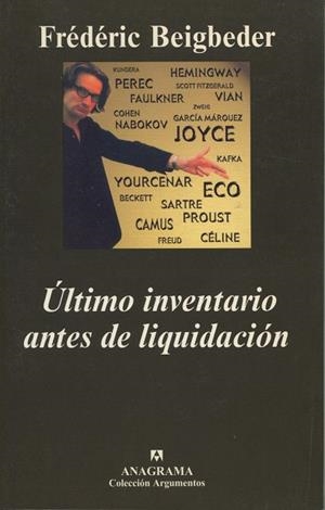 ULTIMO INVENTARIO ANTES DE LIQUIDACION | 9788433961815 | BEIGBEDER, FREDERIC | Galatea Llibres | Llibreria online de Reus, Tarragona | Comprar llibres en català i castellà online