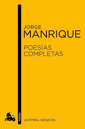 POESÍAS COMPLETAS MANRIQUE | 9788467024234 | MANRIQUE, JORGE | Galatea Llibres | Llibreria online de Reus, Tarragona | Comprar llibres en català i castellà online