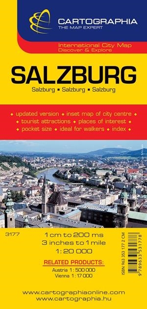 SALZBURGO PLANO CARTOGRAPHIA | 9789633531778 | Galatea Llibres | Llibreria online de Reus, Tarragona | Comprar llibres en català i castellà online