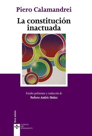 LA CONSTITUCIÓN INACTUADA | 9788430957347 | CALAMANDREI, PIERO | Galatea Llibres | Llibreria online de Reus, Tarragona | Comprar llibres en català i castellà online