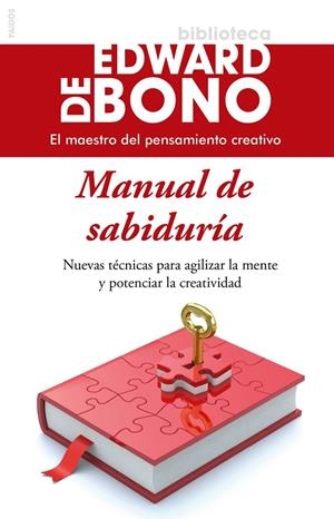MANUAL DE SABIDURÍA | 9788449328411 | DE BONO, EDWARD | Galatea Llibres | Librería online de Reus, Tarragona | Comprar libros en catalán y castellano online