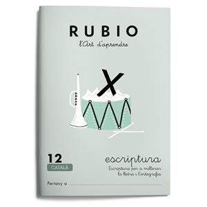 QUADERN RUBIO ESCRIPTURA 12 | 9788489773622 | Galatea Llibres | Llibreria online de Reus, Tarragona | Comprar llibres en català i castellà online