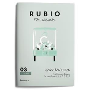 QUADERN RUBIO ESCRIPTURA 03 | 9788489773431 | RUBIO SILVESTRE, RAMÓN | Galatea Llibres | Llibreria online de Reus, Tarragona | Comprar llibres en català i castellà online