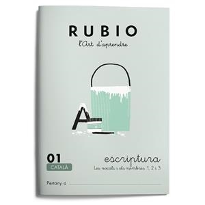 QUADERN RUBIO ESCRIPTURA 01 | 9788489773417 | Galatea Llibres | Librería online de Reus, Tarragona | Comprar libros en catalán y castellano online
