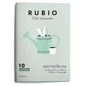 QUADERN RUBIO ESCRIPTURA 10 | 9788489773608 | Galatea Llibres | Llibreria online de Reus, Tarragona | Comprar llibres en català i castellà online