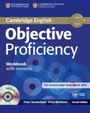 OBJECTIVE PROFICIENCY WORKBOOK WITH ANSWERS + AUDIO CD | 9781107619203 | SUNDERLAND, PETER/WHETTEM, ERICA | Galatea Llibres | Librería online de Reus, Tarragona | Comprar libros en catalán y castellano online