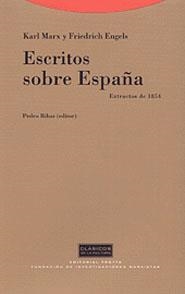 ESCRITOS SOBRE ESPAÑA | 9788481641486 | MARX, KARL, FRIEDRICH ENGELS | Galatea Llibres | Librería online de Reus, Tarragona | Comprar libros en catalán y castellano online