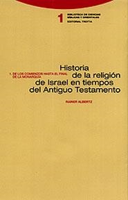 HISTORIA DE LA RELIGION DE ISRAEL EN TIEMPOS DEL A.T. 1 | 9788481643480 | ALBERTZ, RAINER | Galatea Llibres | Llibreria online de Reus, Tarragona | Comprar llibres en català i castellà online