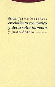 ETICA, CRECIMIENTO ECONOMICO Y DESARROLLO HUMANO | 9788481645651 | MARCHESI, JAIME | Galatea Llibres | Llibreria online de Reus, Tarragona | Comprar llibres en català i castellà online