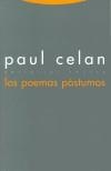 POEMAS POSTUMOS | 9788481645989 | CELAN, PAUL | Galatea Llibres | Llibreria online de Reus, Tarragona | Comprar llibres en català i castellà online