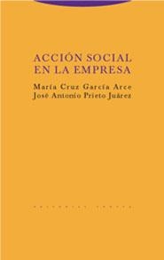 ACCION SOCIAL EN LA EMPRESA | 9788481646955 | GARCIA ARCE, M.C. / PRIETO JUAREZ, J.A. | Galatea Llibres | Librería online de Reus, Tarragona | Comprar libros en catalán y castellano online