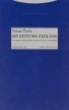 DERECHO PARA DOS : LA CONSTRUCCION JURIDICA DE GENERO, SE, U | 9788481646542 | TAMAR, PITCH | Galatea Llibres | Llibreria online de Reus, Tarragona | Comprar llibres en català i castellà online