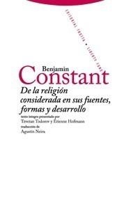 DE LA RELIGIÓN CONSIDERADA EN SUS FUENTES, FORMAS Y DESARROLLO | 9788498790153 | CONSTANT, BENJAMIN | Galatea Llibres | Librería online de Reus, Tarragona | Comprar libros en catalán y castellano online