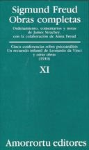 FREUD. OBRA COMPLETA XI. CINCO CONFERENCIAS SOBRE PSICOANALISIS | 9789505185870 | FREUD | Galatea Llibres | Librería online de Reus, Tarragona | Comprar libros en catalán y castellano online