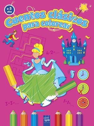 CUENTOS CLÁSICOS PARA COLOREAR +5 | 9788408037200 | Galatea Llibres | Librería online de Reus, Tarragona | Comprar libros en catalán y castellano online