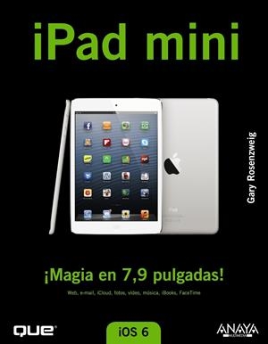 IPAD MINI | 9788441533486 | ROSENZWEIG, GARY | Galatea Llibres | Llibreria online de Reus, Tarragona | Comprar llibres en català i castellà online