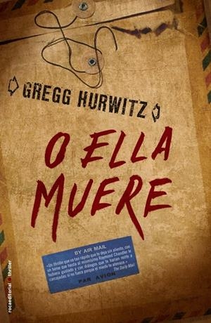 O ELLA MUERE | 9788499184005 | HURWITZ, GREG | Galatea Llibres | Llibreria online de Reus, Tarragona | Comprar llibres en català i castellà online