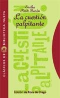 CUESTION PALPITANTE, LA | 9788470305214 | PARDO BAZAN, EMILIA | Galatea Llibres | Librería online de Reus, Tarragona | Comprar libros en catalán y castellano online