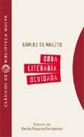 OBRA LITERARIA OLVIDADA | 9788470307621 | DE MAEZTU, RAMIRO | Galatea Llibres | Librería online de Reus, Tarragona | Comprar libros en catalán y castellano online