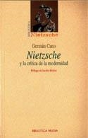 NIETZSCHE Y LA CRITICA A LA MODERNIDAD | 9788470308666 | CANO, GERMAN | Galatea Llibres | Librería online de Reus, Tarragona | Comprar libros en catalán y castellano online