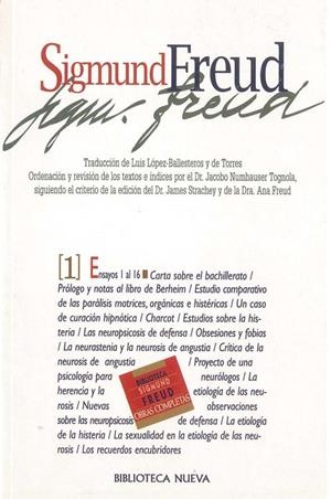 SIGMUND FREUD 1. ENSAYOS DEL 1 AL 16 | 9788470304927 | FREUD, SIGMUND | Galatea Llibres | Llibreria online de Reus, Tarragona | Comprar llibres en català i castellà online