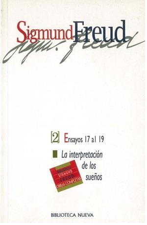 SIGMUND FREUD 2. ENSAYOS 17 AL 19 | 9788470304934 | FREUD, SIGMUND | Galatea Llibres | Llibreria online de Reus, Tarragona | Comprar llibres en català i castellà online