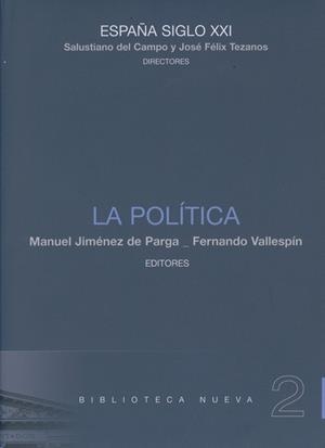 POLITICA, LA | 9788497428507 | DEL CAMPO, SALUSTIANO | Galatea Llibres | Llibreria online de Reus, Tarragona | Comprar llibres en català i castellà online