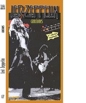 CANCIONES DE LED ZEPPELIN | 9788424511821 | LED ZEPPELIN | Galatea Llibres | Librería online de Reus, Tarragona | Comprar libros en catalán y castellano online