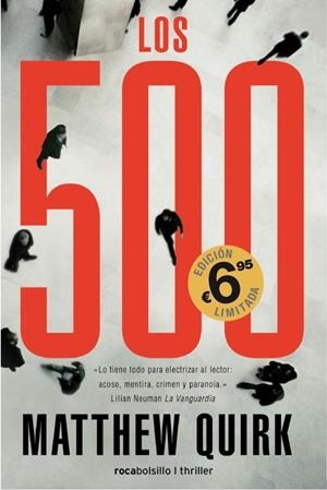 LOS 500 | 9788492833375 | QUIRK, MATTHEW | Galatea Llibres | Llibreria online de Reus, Tarragona | Comprar llibres en català i castellà online