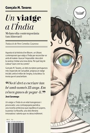 UN VIATGE A L'INDIA | 9788494049040 | GONÇALO M.TAVARES | Galatea Llibres | Llibreria online de Reus, Tarragona | Comprar llibres en català i castellà online