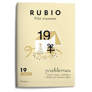 RUBIO L'ART D'APRENDRE. PROBLEMES 19 | 9788489773240 | RUBIO POLO, ENRIQUE | Galatea Llibres | Librería online de Reus, Tarragona | Comprar libros en catalán y castellano online