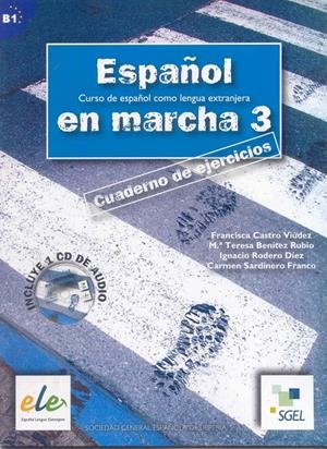 ESPAÑOL EN MARCHA 3 EJERCICIOS + CD | 9788497782425 | CASTRO, FRANCISCA/RODERO, IGNACIO/SARDINERO, CARMEN | Galatea Llibres | Llibreria online de Reus, Tarragona | Comprar llibres en català i castellà online