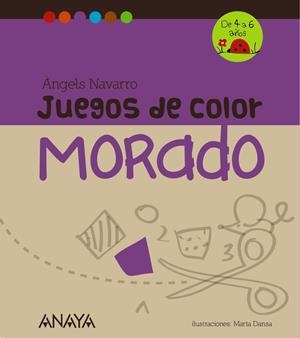 JUEGOS DE COLOR MORADO | 9788467840247 | NAVARRO, ÀNGELS | Galatea Llibres | Librería online de Reus, Tarragona | Comprar libros en catalán y castellano online