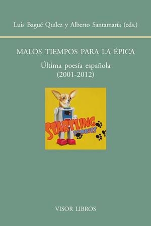 MALOS TIEMPOS PARA LA EPICA | 9788498951400 | BAGUE QUILEZ, LUIS | Galatea Llibres | Llibreria online de Reus, Tarragona | Comprar llibres en català i castellà online