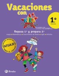 EN VACACIONES REPASA 1º Y PREPARA 2º CON KIKA SUPERBRUJA | 9788421667729 | PÉREZ PINEL, ROSALÍA/BALLESTA MIÑARRO, ISABEL/NEGRETE PARDOS, LUIS | Galatea Llibres | Librería online de Reus, Tarragona | Comprar libros en catalán y castellano online