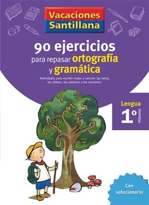 90 EJERCICIOS PARA REPASAR ORTOGRAFIA Y GRAMATICAS 1 PRIMA VACACIONES SANTILLANA | 9788429407563 | ANONIMO | Galatea Llibres | Librería online de Reus, Tarragona | Comprar libros en catalán y castellano online