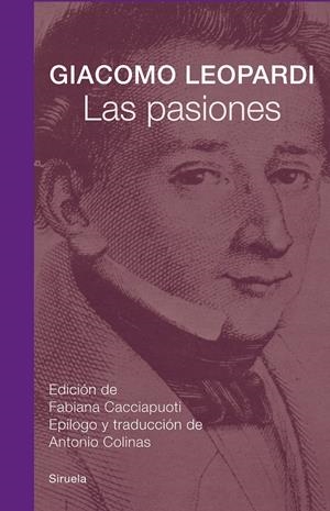 LAS PASIONES | 9788498418057 | LEOPARDI, GIACOMO | Galatea Llibres | Llibreria online de Reus, Tarragona | Comprar llibres en català i castellà online