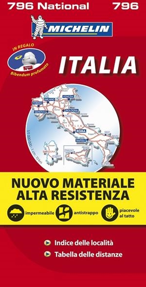 ITALIA MAPA 1: 1 000 000 MICHELIN ALTA RESISTENCIA | 9782067130951 | VARIOS AUTORES | Galatea Llibres | Llibreria online de Reus, Tarragona | Comprar llibres en català i castellà online
