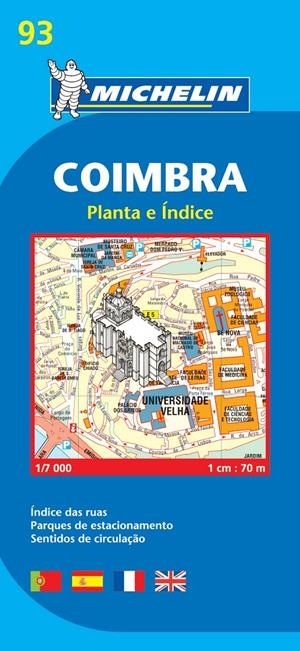 COIMBRA MAPA 1:7 000 | 9782067140806 | Galatea Llibres | Librería online de Reus, Tarragona | Comprar libros en catalán y castellano online
