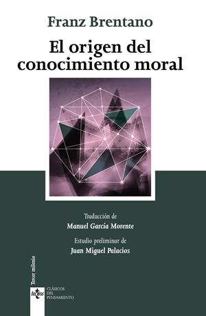EL ORIGEN DEL CONOCIMIENTO MORAL | 9788430957996 | BRENTANO, FRANZ | Galatea Llibres | Librería online de Reus, Tarragona | Comprar libros en catalán y castellano online