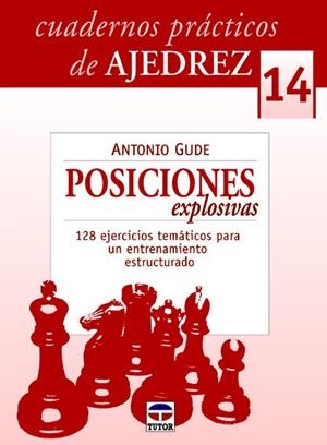 CUADERNOS PRÁCTICOS DE AJEDREZ 14. POSICIONES EXPLOSIVAS | 9788479029081 | GUDE, ANTONIO | Galatea Llibres | Llibreria online de Reus, Tarragona | Comprar llibres en català i castellà online