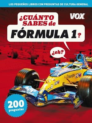 CUÁNTO SABES DE FÓRMULA 1? | 9788499740911 | Galatea Llibres | Llibreria online de Reus, Tarragona | Comprar llibres en català i castellà online