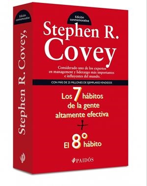 LOS 7 HABITOS DE LA GENTE ALTMANETE EFECTIVA + EL 8º HABITO PACK CONMEMORATIVO STEPHEN R. COVEY | 9788449328169 | COVEY, STEPHEN | Galatea Llibres | Librería online de Reus, Tarragona | Comprar libros en catalán y castellano online