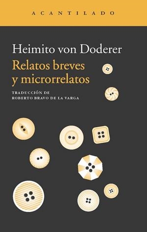 RELATOS BREVES Y MICRORRELATOS | 9788415689652 | VON DODERER, HEIMITO | Galatea Llibres | Librería online de Reus, Tarragona | Comprar libros en catalán y castellano online
