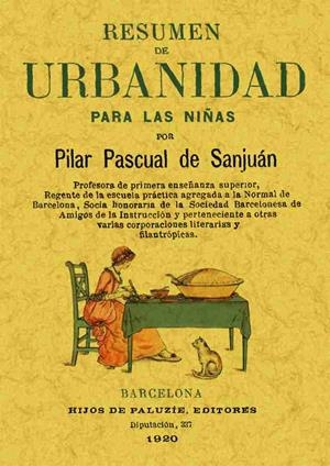 URBANIDAD PARA LAS NIÑAS | 9788497610322 | PASCUAL DE SANJUAN, PILAR | Galatea Llibres | Llibreria online de Reus, Tarragona | Comprar llibres en català i castellà online
