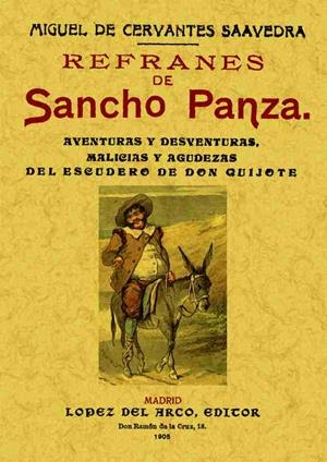 REFRANES DE SANCHO PANZA | 9788495636201 | CERVANTES, MIGUEL DE | Galatea Llibres | Llibreria online de Reus, Tarragona | Comprar llibres en català i castellà online