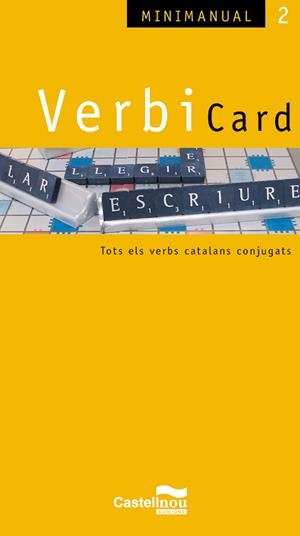 VERBI CARD | 9788498041996 | Galatea Llibres | Librería online de Reus, Tarragona | Comprar libros en catalán y castellano online