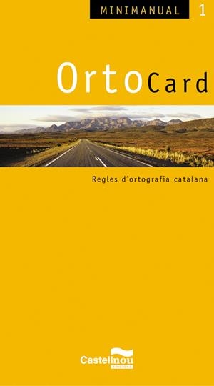 ORTOCARD 1. REGLES D'ORTOGRAFIA CATALANA | 9788498041989 | Galatea Llibres | Librería online de Reus, Tarragona | Comprar libros en catalán y castellano online