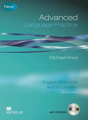 ADVANCED LANGUAGE PRACTICE WITH KEY | 9780230727069 | VINCE, MICHAEL | Galatea Llibres | Librería online de Reus, Tarragona | Comprar libros en catalán y castellano online